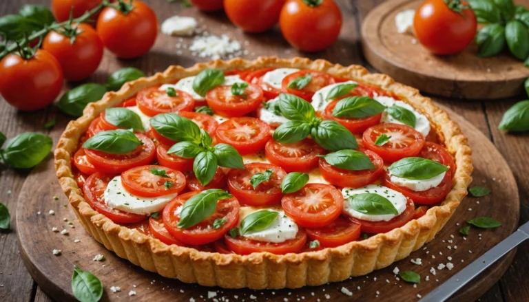 tartelette tomate mozza