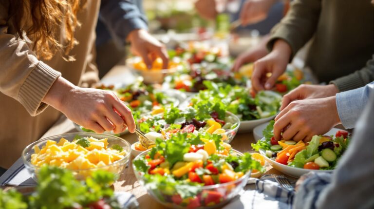 manger que de la salade
