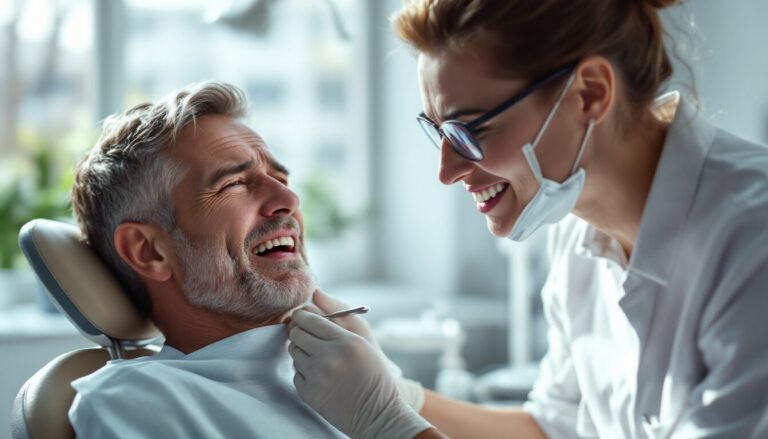 vertiges à cause des dents