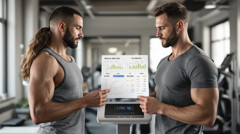 Calcul de la masse musculaire et graisseuse : la méthode fiable pour s’évaluer