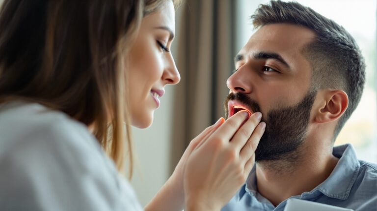 Aphtes bouche contagieux : la réponse médicale à la question de la transmission