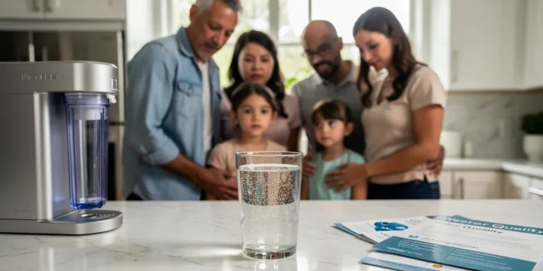 bactéries dans l'eau du robinet