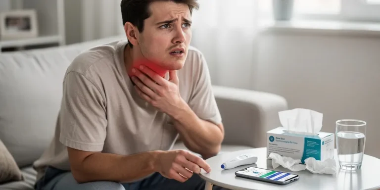 Covid mal de gorge : comment différencier les symptômes et réagir efficacement