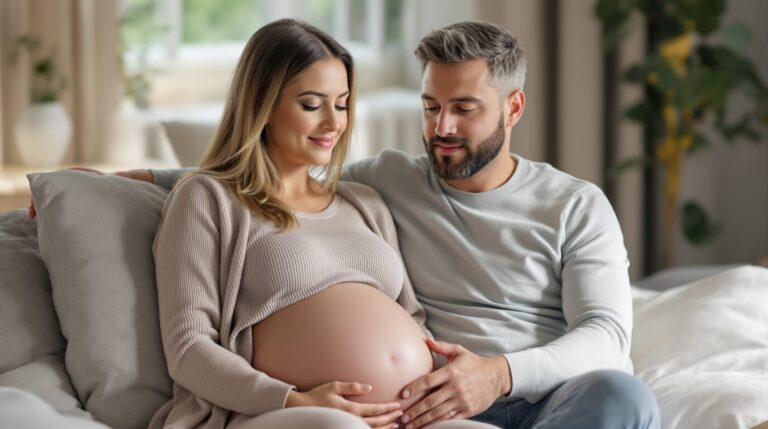 Perte blanche avant accouchement : les signes à surveiller pour rester sereine