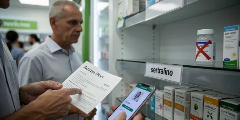 Rupture de stock sertraline : le plan d’action immédiat à suivre ?