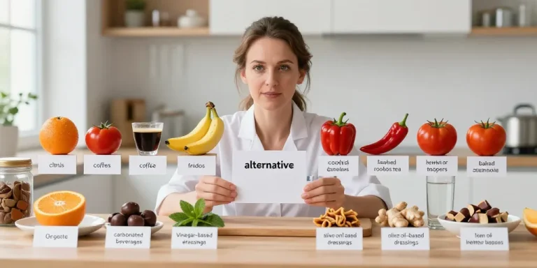 Aliments acides pour l’estomac : les 10 aliments à éviter et leurs alternatives