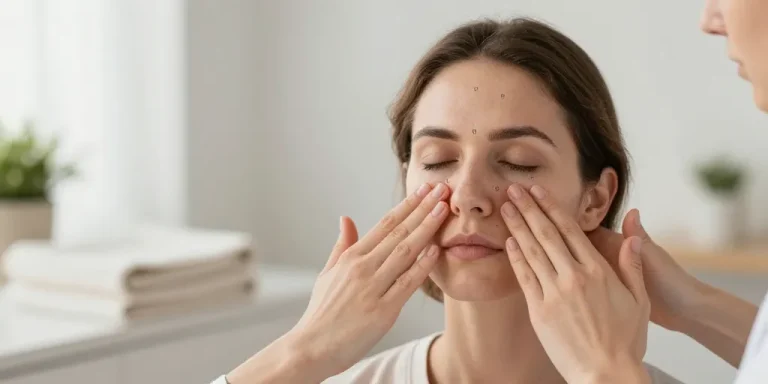 déboucher sinus massage