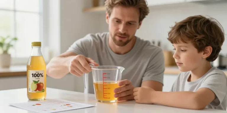 Jus de pommes constipation : Le bon dosage pour adultes et enfants ?