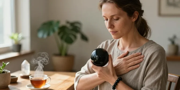 Comment l'obsidienne protège votre énergie au quotidien ?