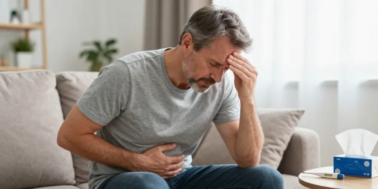 Grippe et douleurs abdominales : la grippe ou la gastro-entérite ?