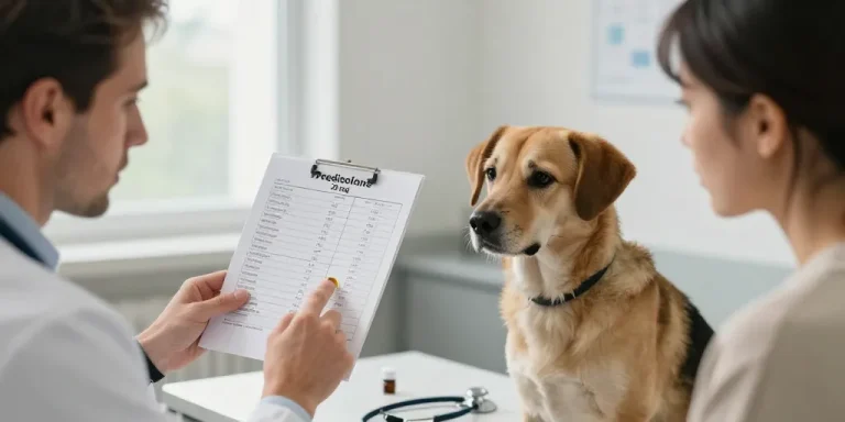 Prednisolone 20 mg pour chien : le calcul de posologie que votre vétérinaire oublie d’expliquer